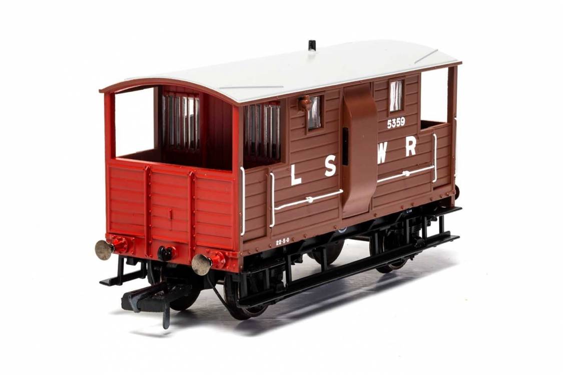 arcadia rail hornbywagons hornbywagons LSWR 20T NEW VAN GOODS